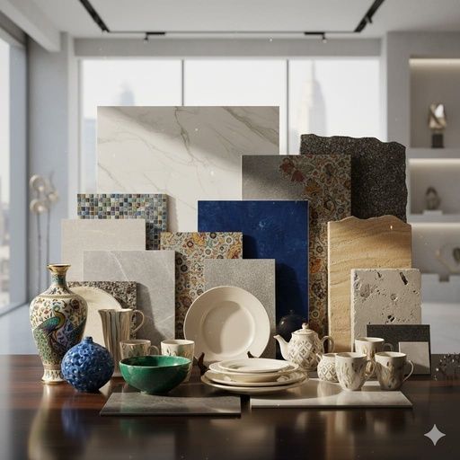 Ceramic, Tiles & Stones